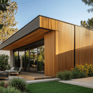 Wood Tech Siding Exterior Wall Panel - Natural Oak