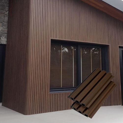 Wood Tech Exterior Siding Wall Panels (Walnut Brown) - All Parts image 0