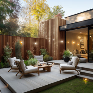 Wood Tech Siding Exterior Wall Panel - Maple Oak