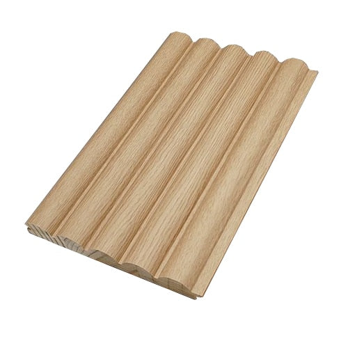 Solid Tambour Wood Panel Samples - Ridge, Oak image