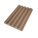 Solid Tambour Wood Panel Samples - Ridge, Walnut image