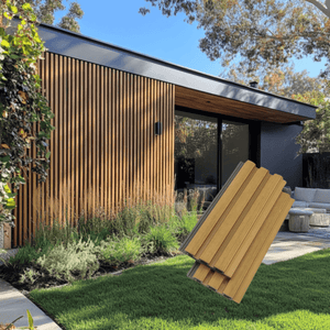 Wood Tech Siding Exterior Wall Panel - Natural Oak image 0