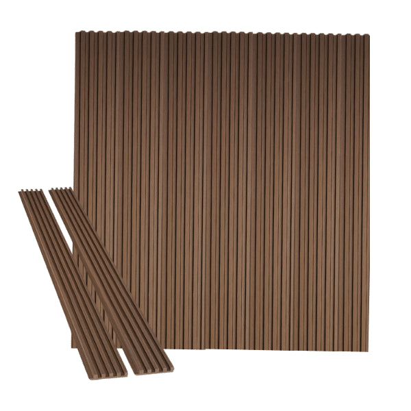 Walnut Slat Tambour Wood Panels