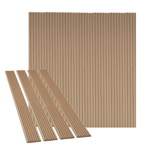 Oak Zigzag Tambour Wood Panels image 0