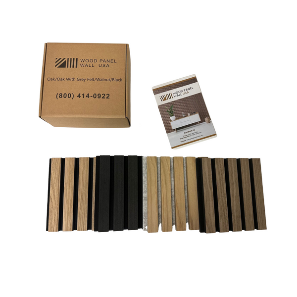 Slat Wood Wall Panels Full Sample Box image 5