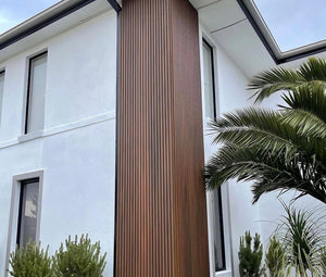 Wood Tech Exterior Siding Wall Panels (Walnut Brown) - All Parts image 2