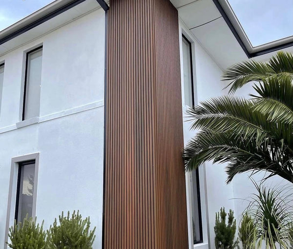 Wood Tech Exterior Siding Wall Panels (Walnut Brown) - All Parts image 2