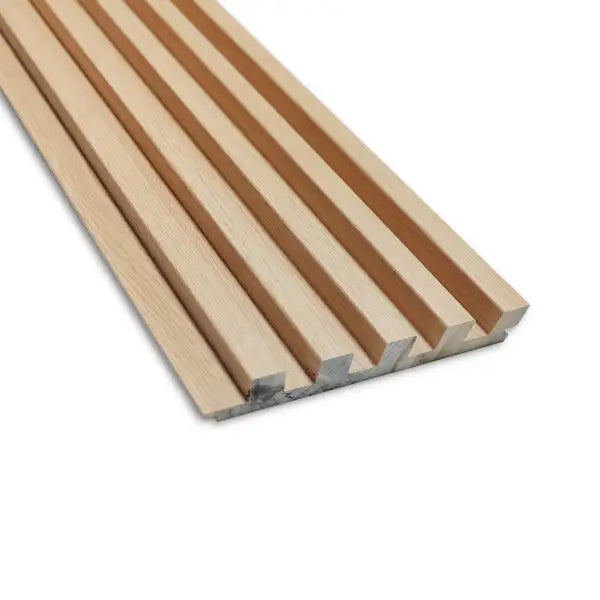 Oak Slat Tambour Wood Panels image 0