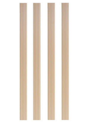 Oak Slat Tambour Wood Panels