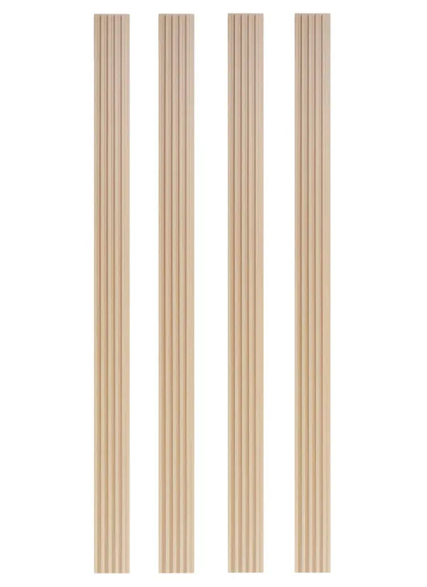 Oak Slat Tambour Wood Panels
