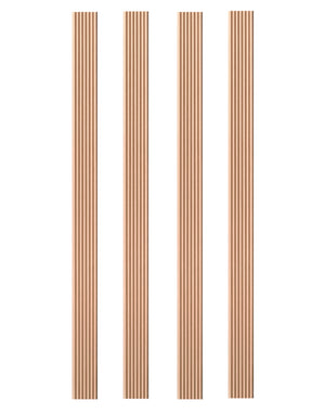 Oak Zigzag Tambour Wood Panels