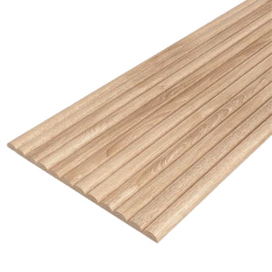 Oak Ridge Flexible Wood Panel Wall - Real Oak Finish
