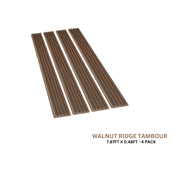 Walnut Ridge Tambour Wood Panels image 0