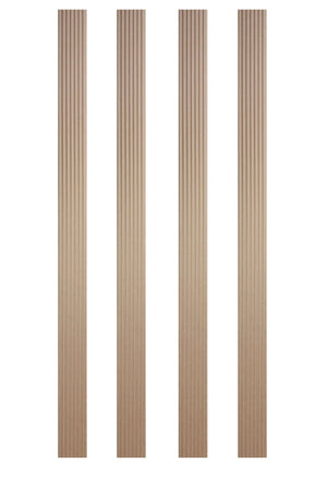 Walnut Zigzag Tambour Wood Panels