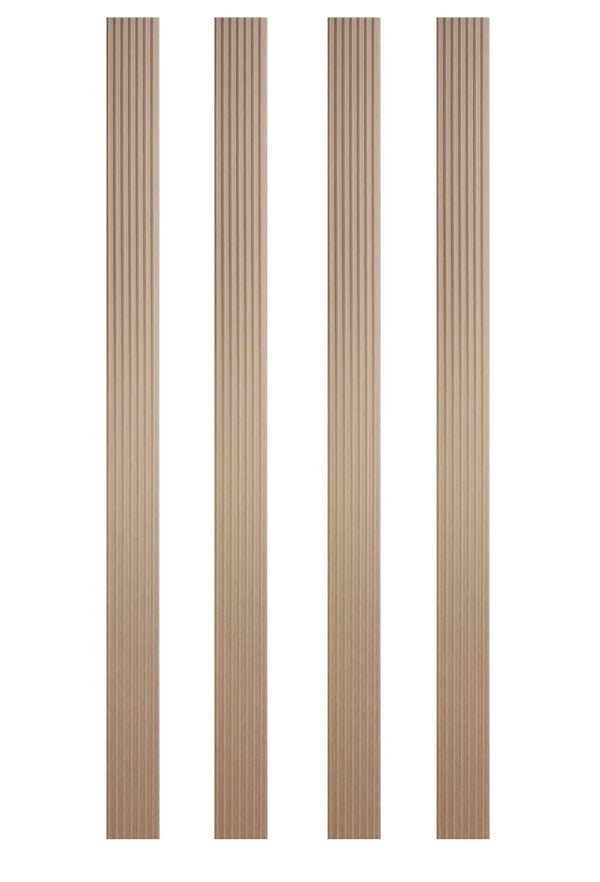 Walnut Zigzag Tambour Wood Panels