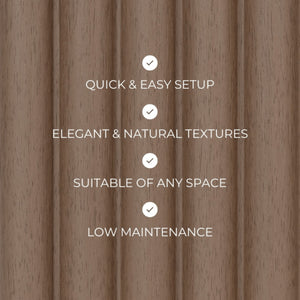 Walnut Ridge Tambour Wood Panels