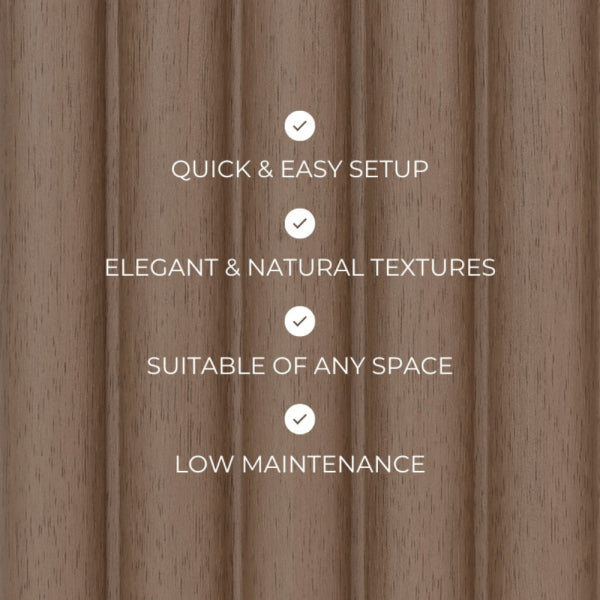Walnut Ridge Tambour Wood Panels